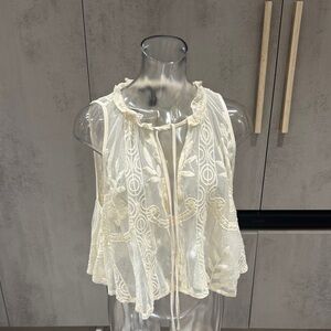 Forever 21 Cream Lace Camisole